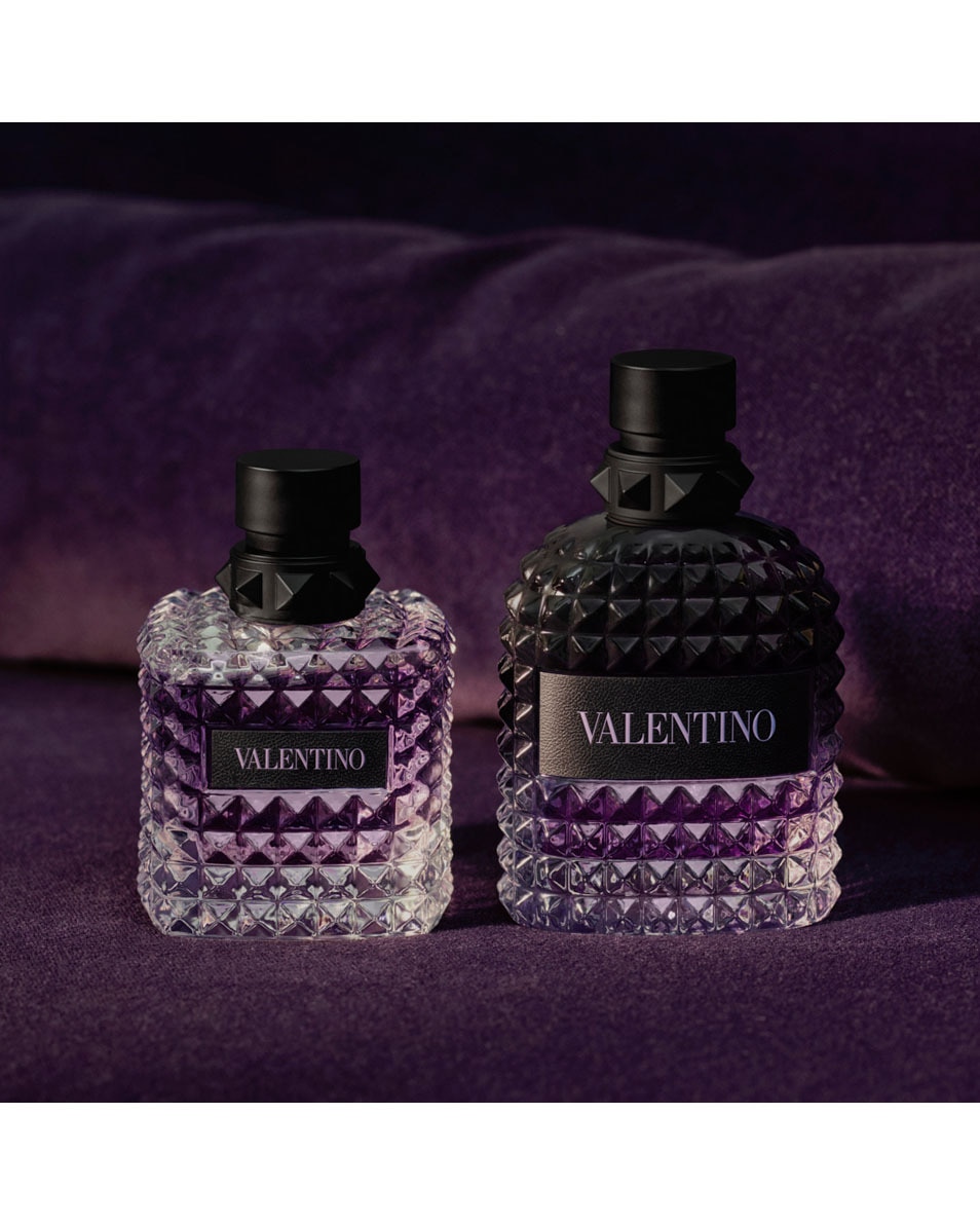 VALENTINO Born In Roma Uomo Purple Melancholia Eau De Toilette - Amberachtig Aromatisch Parfum Voor Mannen 50 ML