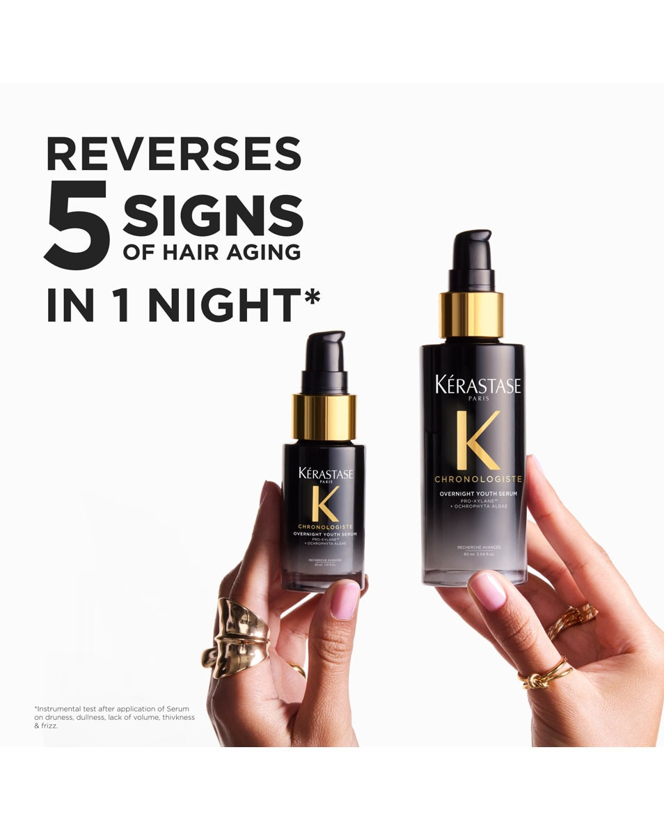 KÉRASTASE Chronologiste Overnight Youth Serum Nachtserum - Voor Verzwakt Haar Door Tekenen Van Veroudering 30 ML