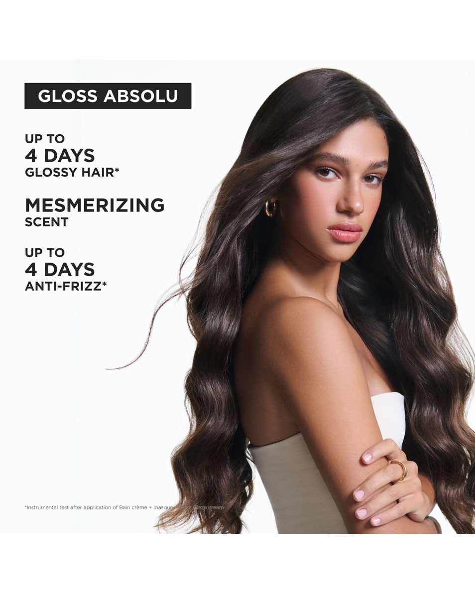 KÉRASTASE Gloss Absolu Bain Riche Crème Hydra-Glaze Anti-Frizz Shampoo Met Glanseffect - Voor Dik, Pluizig Haar 250 ML 5