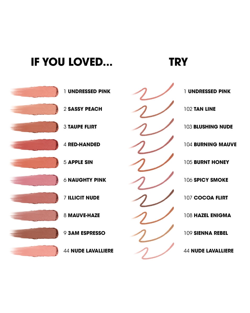 YVES SAINT LAURENT Lovenude Kiss Shaper Sculpting Lip Liner 105 Burnt Honey