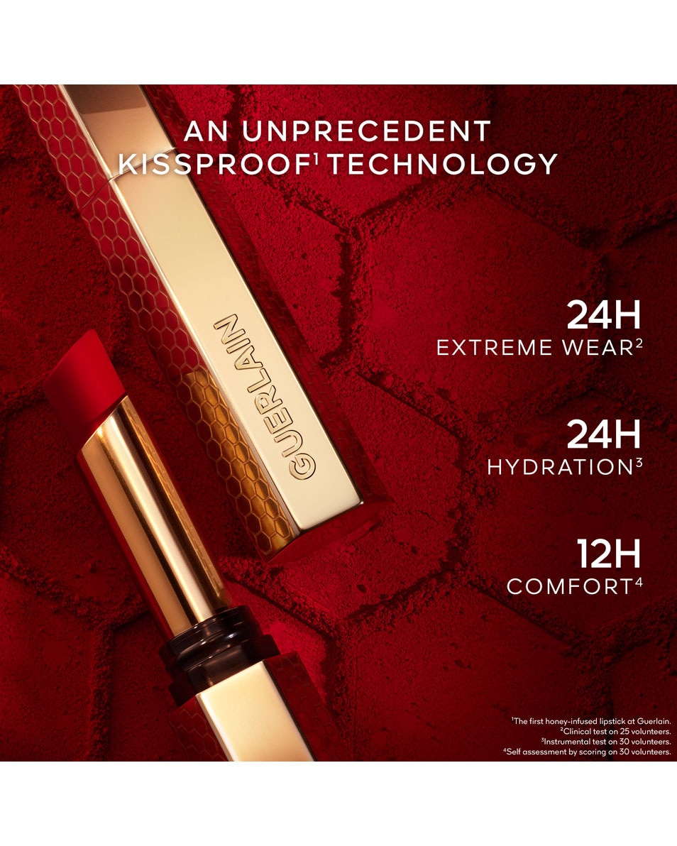 GUERLAIN Kiss Kiss Honey-Infused Intense Lipstick 196 DAISY ROSE 5