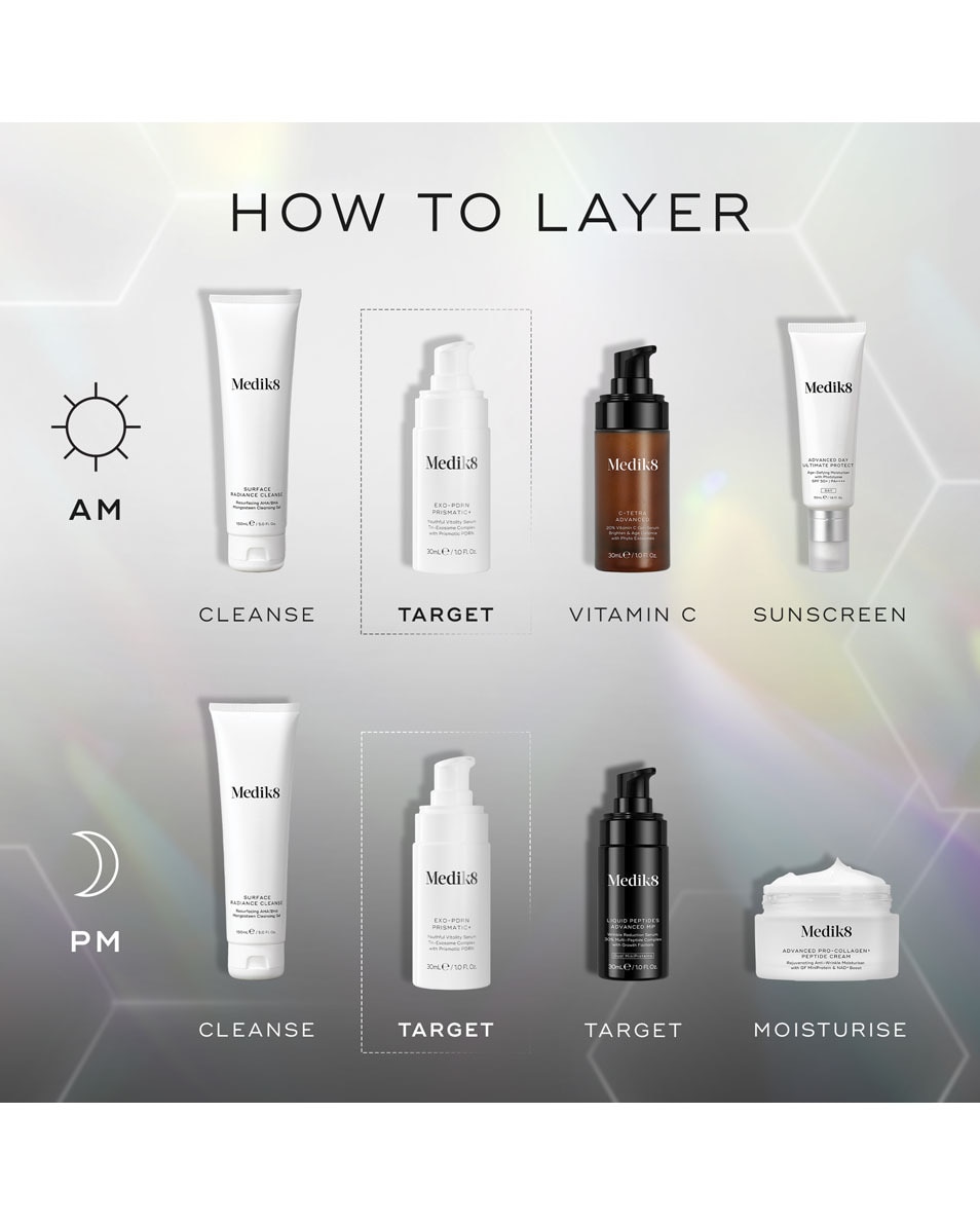 MEDIK8 Exo-Pdrn Prismatic+ Youthful Vitality Serum Tri-Exosome Complex with Prismatic PDRN 30 ML 5