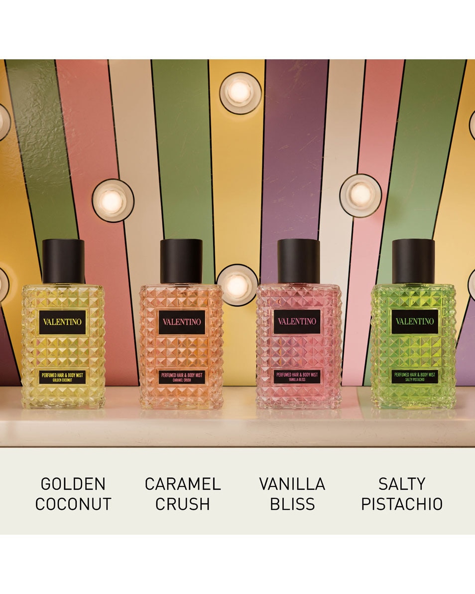 VALENTINO Born in Roma Golden Coconut Hair & Body Mist – Bloemig kokosparfum voor dames 100 ML 5