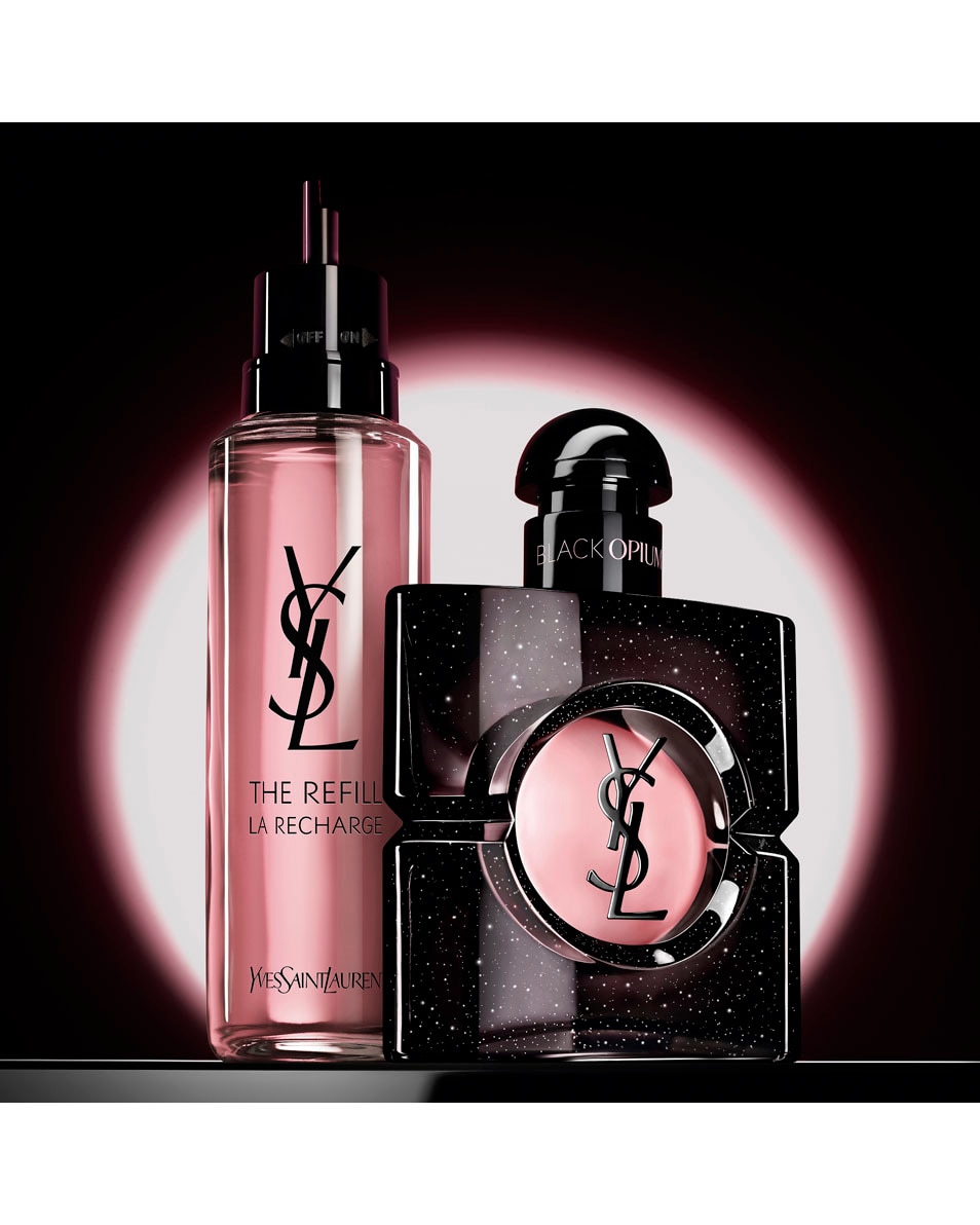 YVES SAINT LAURENT Black Opium Eau de Parfum - Navulbare Damesgeur - travel size 10 ML 5