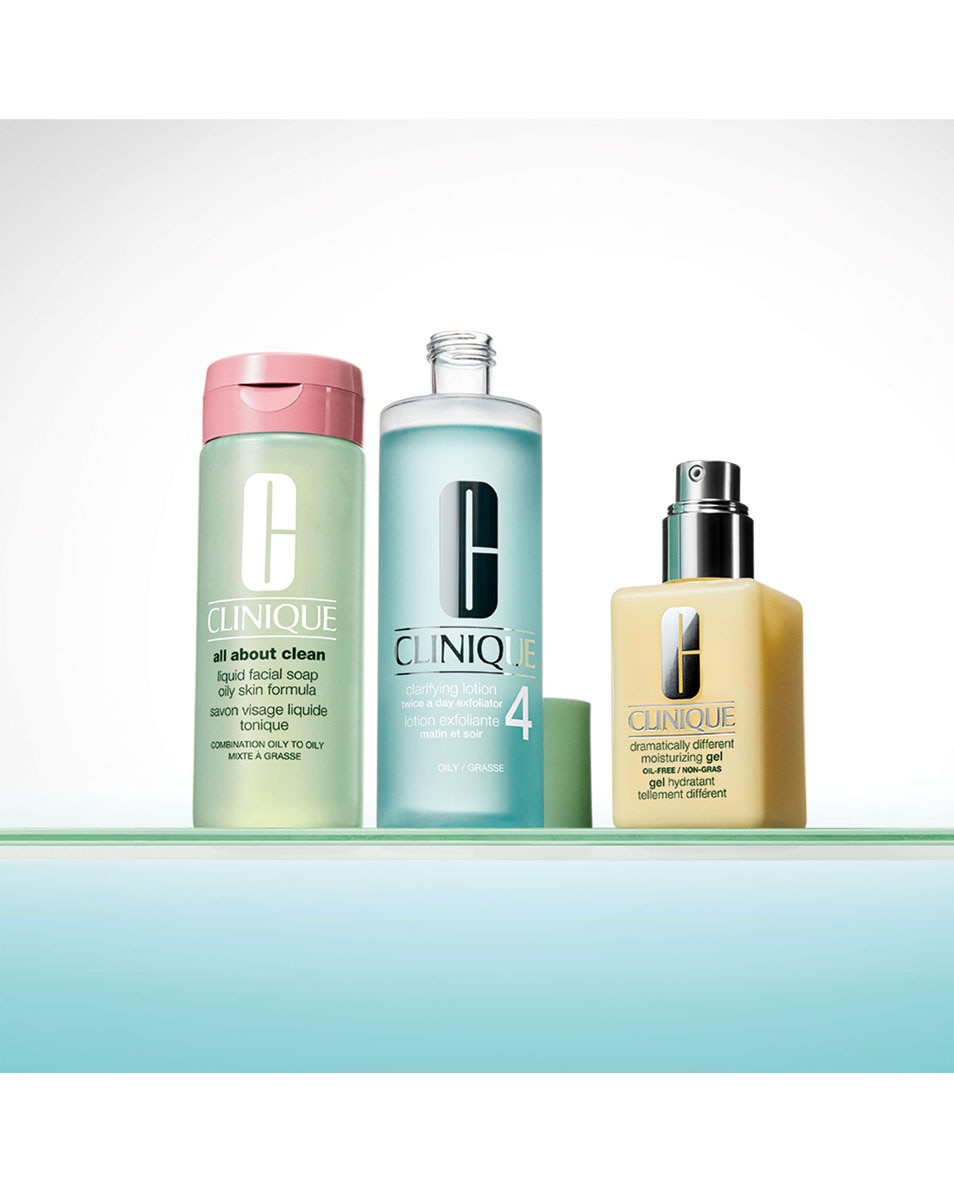 CLINIQUE All About Clean Navulling Exfoliating Lotion 4 – Vette huid 400 ML