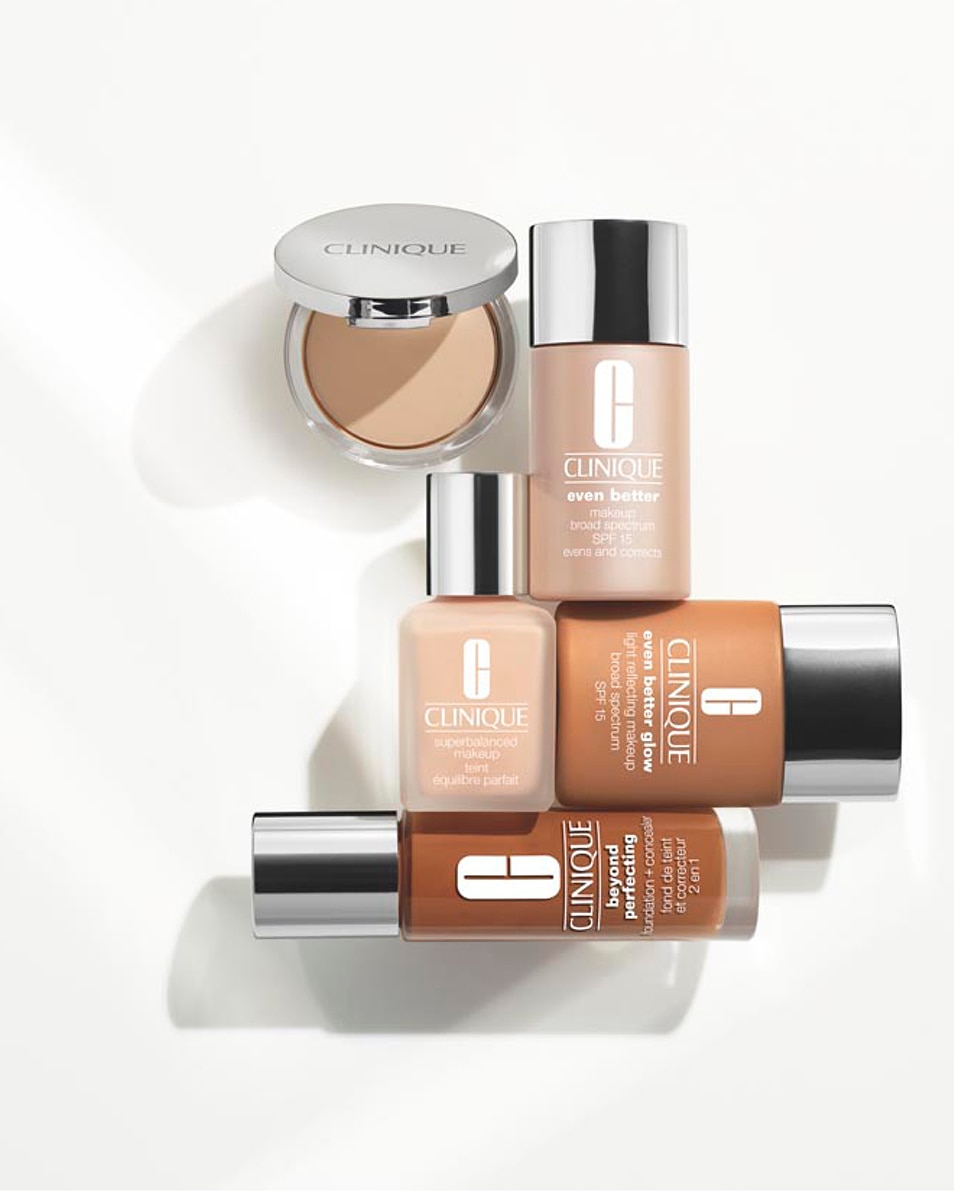 CLINIQUE SUPERBALANCED™ MAKEUP FOUNDATION - NATUURLIJK MAT - GEMENGD DROGE TOT VETTE HUID Linen 5