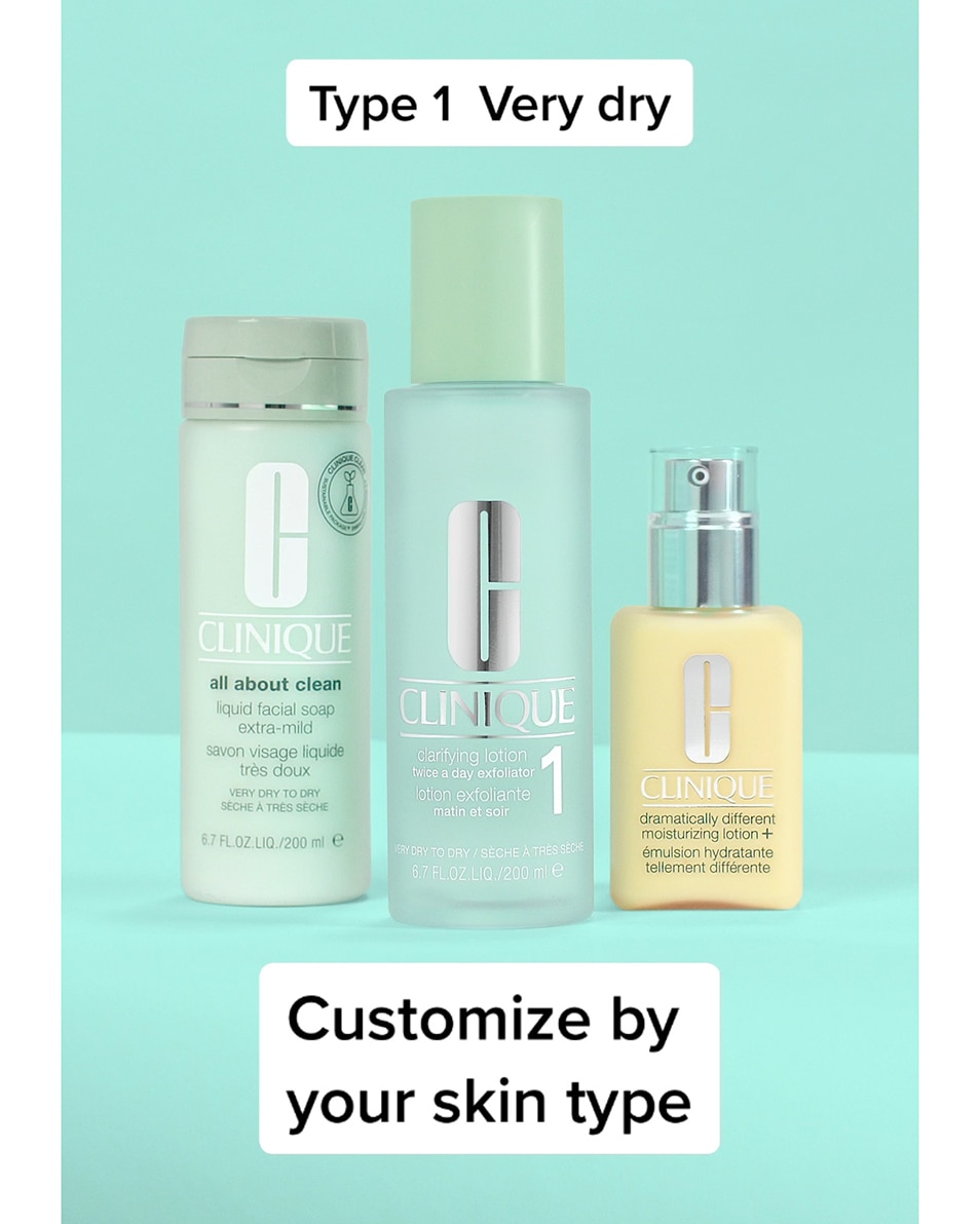 EXFOLIËRENDE LOTION - ZEER DROGE TOT DROGE - 3-STEP SYSTEM