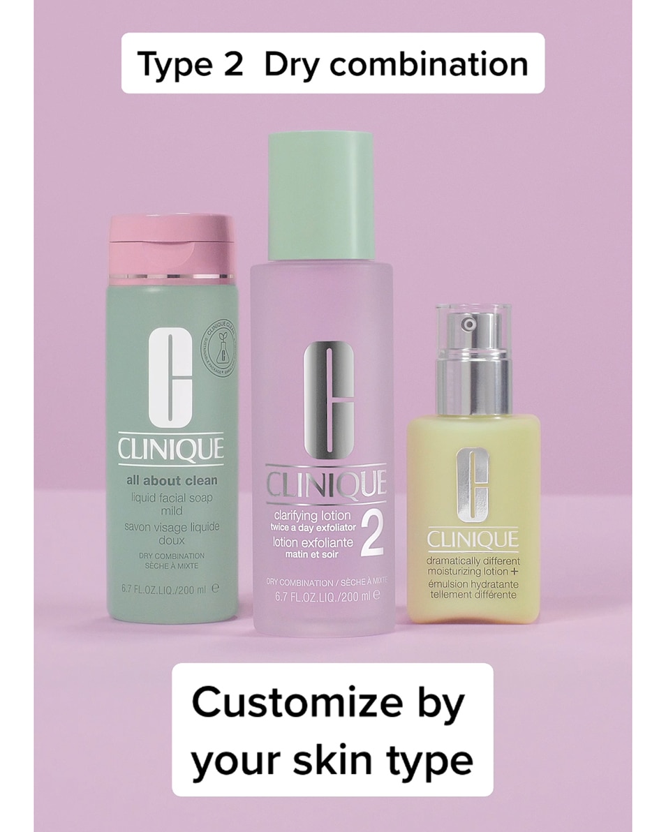 EXFOLIËRENDE LOTION - DROGE TOT GEMENGDE HUID - 3-STEP SYSTEM