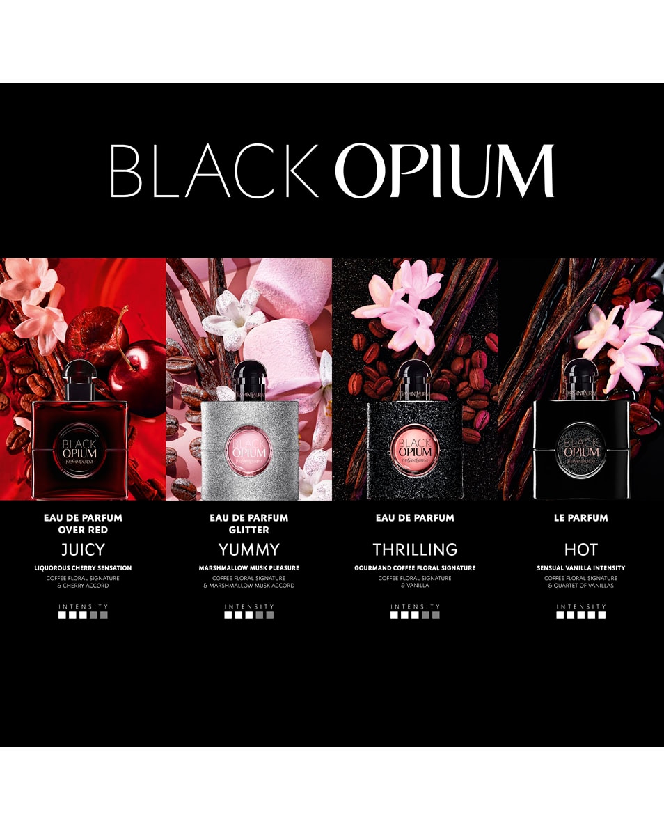 YVES SAINT LAURENT BLACK OPIUM EAU DE PARFUM 90 ML 5
