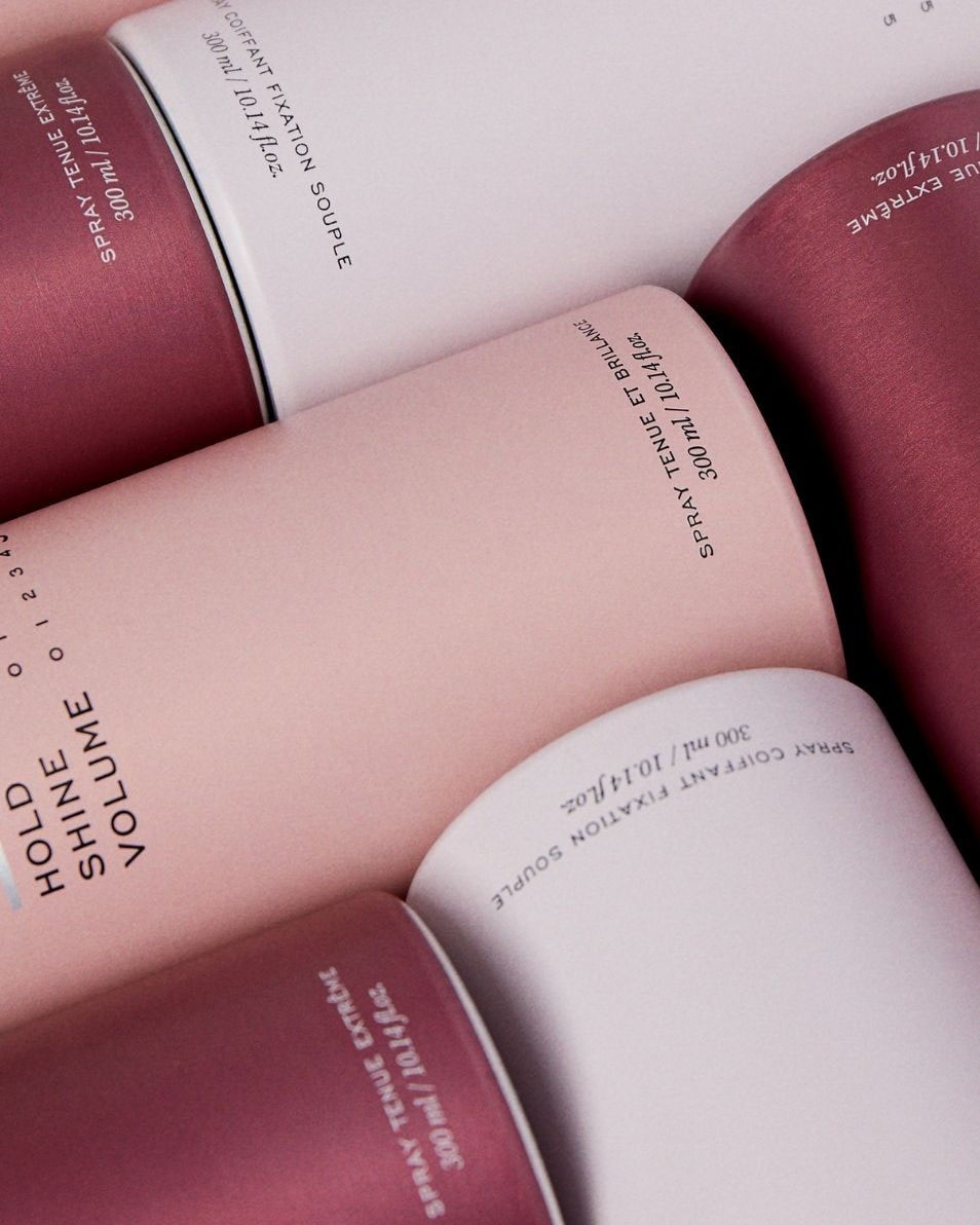 Haarspray met hoge glans