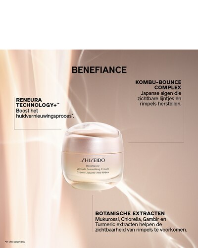 SHISEIDO BENEFIANCE WRINKLE SMOOTHING CREAM 50 ML