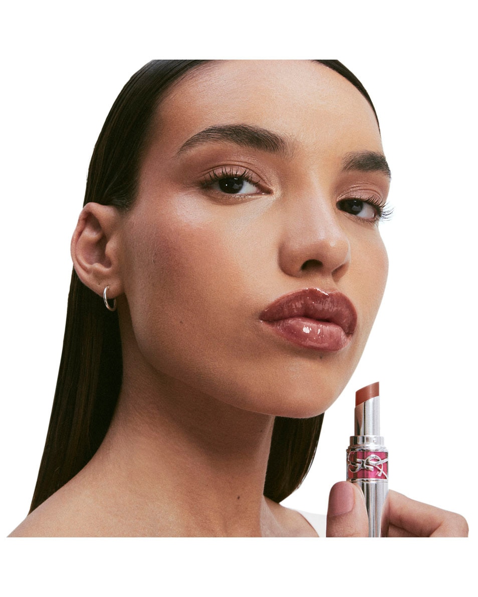 YVES SAINT LAURENT Ysl Loveshine Candy Glaze Lip Gloss Stick - 14 14 Scenic Brown 6