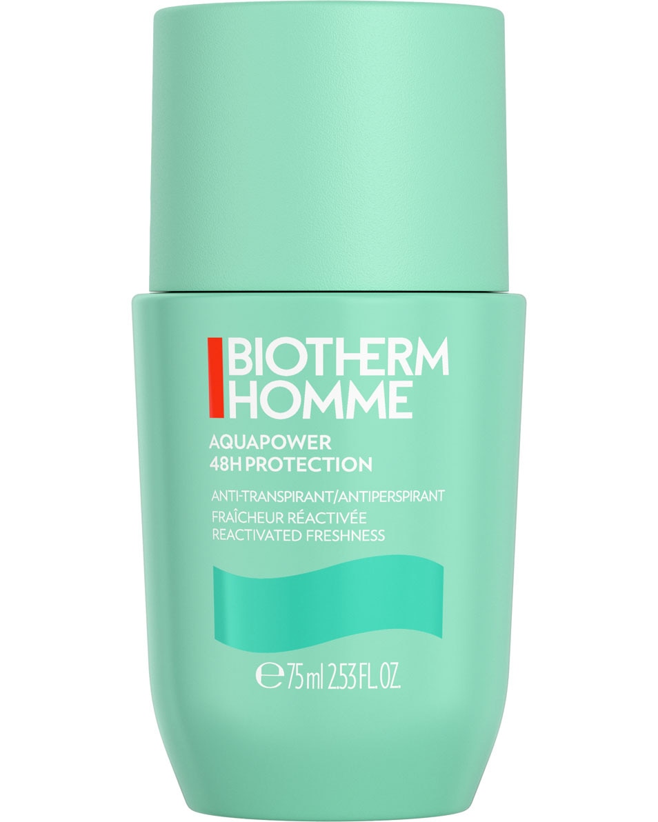 BIOTHERM AQUAPOWER ANTI-TRANSPIRATIE ROLL-ON DEODORANT 48U 75 ML