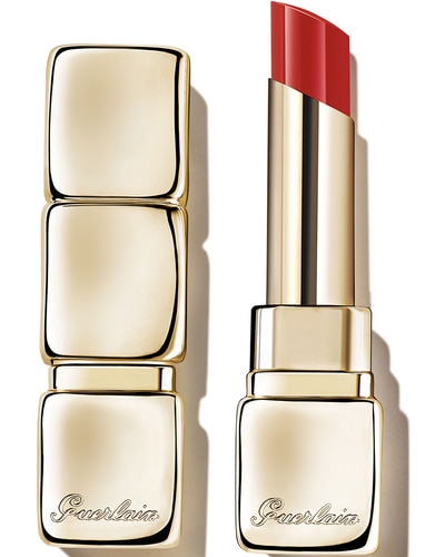 GUERLAIN KISSKISS SHINE BLOOM LIPPENSTIFT - 95% AFGELEID VAN NATUURLIJK INGREDIËNTEN 709 PETAL RED