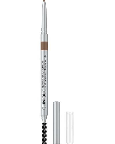 CLINIQUE Quickliner™ For Brows Eyebrow Pencil WENKBRAUWPOTLOOD - LANGHOUDEND & ZEER PRECIES Soft Chestnut