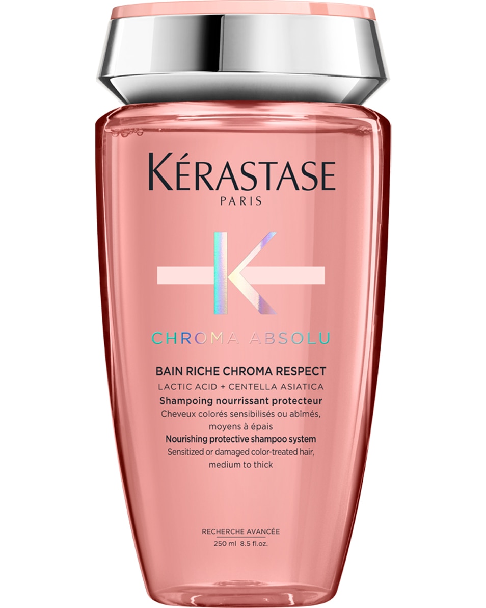 KÉRASTASE CHROMA ABSOLU BAIN RICHE CHROMA RESPECT VOEDENDE BESCHERMENDE SHAMPOO DIK GEKLEURD HAAR 250 ML