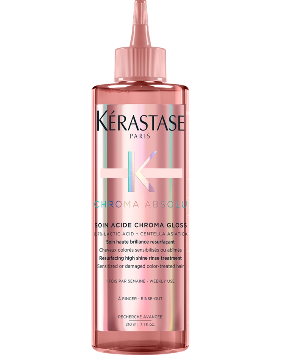 KÉRASTASE CHROMA ABSOLU SOIN ACIDE CHROMA GLOSS OPPERVLAKTE VERNIEUWENDE UITSPOELBARE GLANSBEHANDELING 210 ML