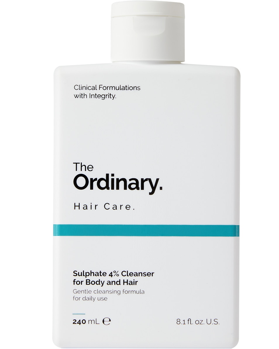 THE ORDINARY HAIR CARE SULPHATE 4% CLEANSER FOR BODY AND HAIR 240 ML