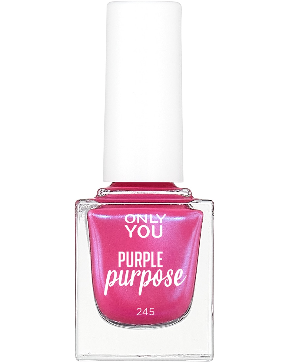 ONLY YOU NAIL NAIL POLISH 245 PURPLE PURPOSE