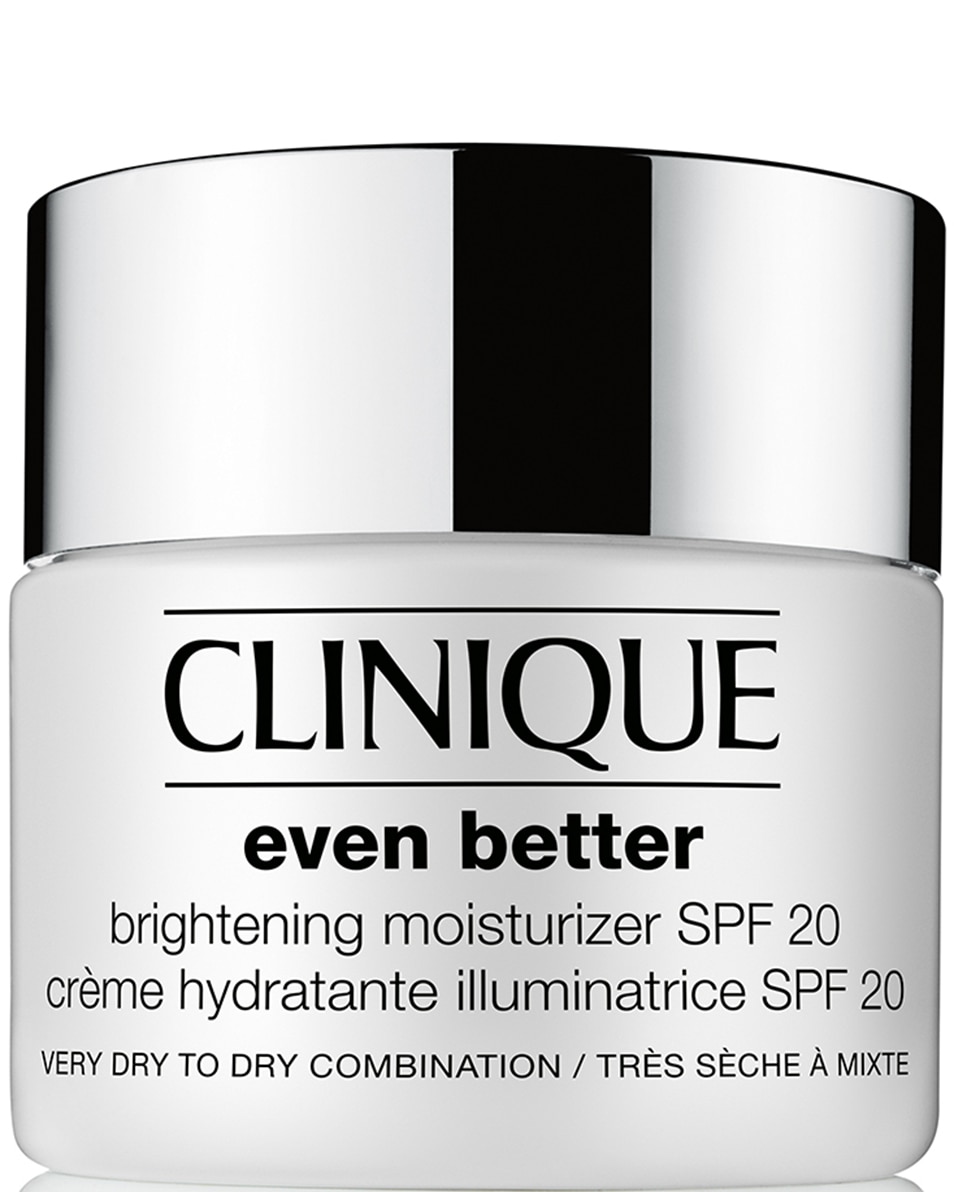 CLINIQUE EVEN BETTER™ BRIGHTENING MOISTURIZER - VERY DRY TO DRY COMBINATION HYDRATERENDE CRÈME SPF 20 - TEGEN PIGMENTVLEKKEN - ZEER DROGE TOT GEMENGDE HUID 50 ML