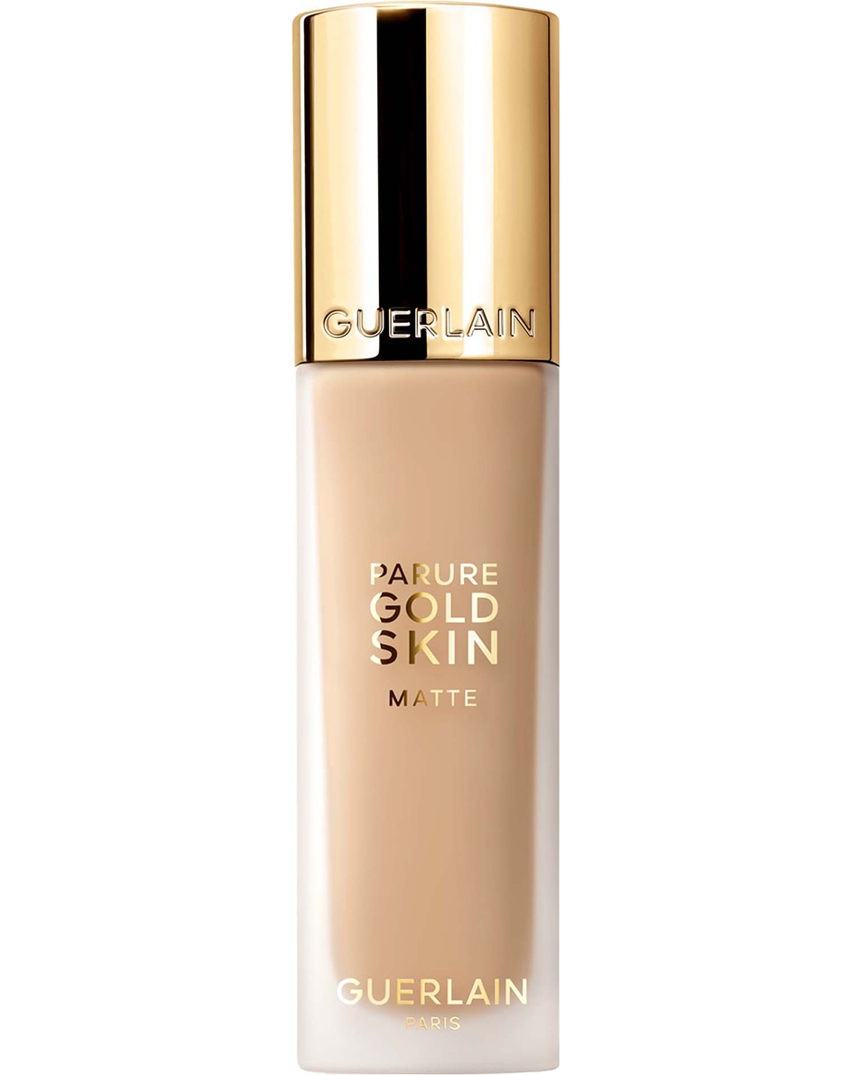 GUERLAIN PARURE GOLD SKIN MATTE FOUNDATION GEEFT NIET AF - HIGH PERFECTION - 24U VERZORGING EN DRAAGCOMFORT 3.5N NEUTRAL / NEUTRE