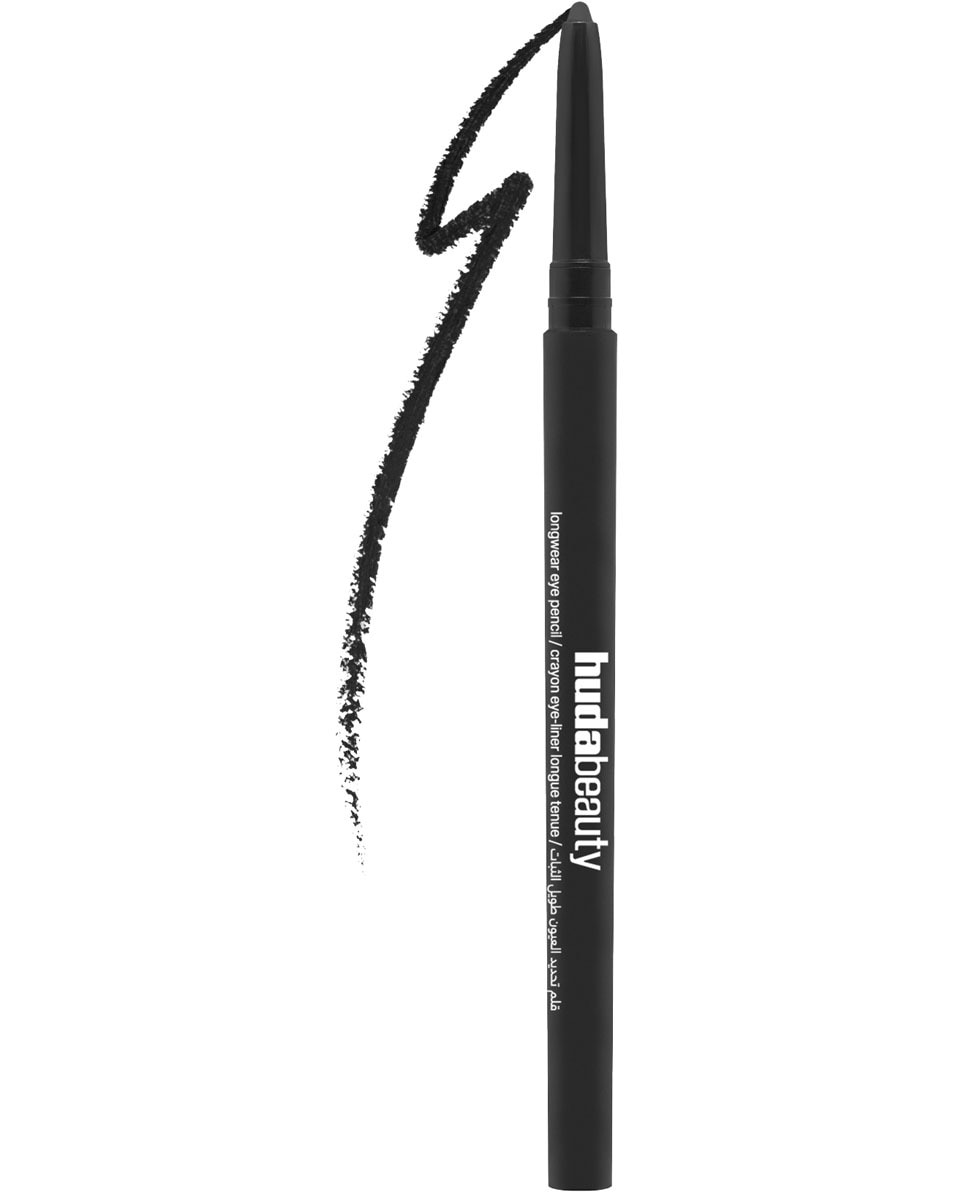 HUDA BEAUTY CREAMY KOHL LONGWEAR EYE PENCIL 01 black