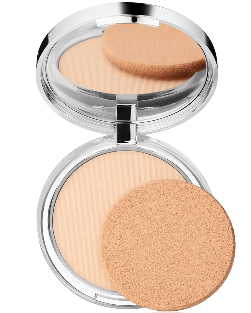 CLINIQUE STAY-MATTE SHEER PRESSED POWDER COMPACT, VEELZIJDIG POEDER - MATTEREND, LANGHOUDEND & OLIEVRIJ 01 Stay Buff