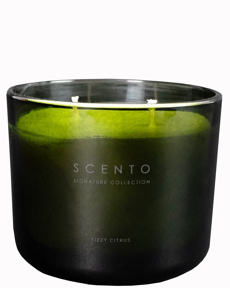 SCENTO SIGNATURE COLLECTION FIZYY CITRUS KLEINE KAARS 325 G