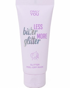 LESS BITTER MORE GLITTER - GLITTER PEEL OFF FACE MASK LESS BITTER MORE GLITTER - GLITTER PEEL OFF FACE MASK