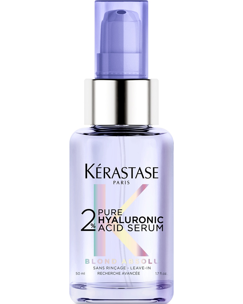 KÉRASTASE BLOND ABSOLU GECONCENTREERD SERUM 2% HYALURONZUUR HYDRATEREND, HERSTELLEND SERUM VOOR DE HOOFDHUID EN BLOND HAAR 50 ML