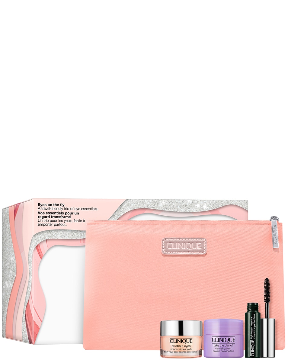 CLINIQUE EYES ON THE FLY SET SET MAKE-UP & OOGVERZORGING 3 ST