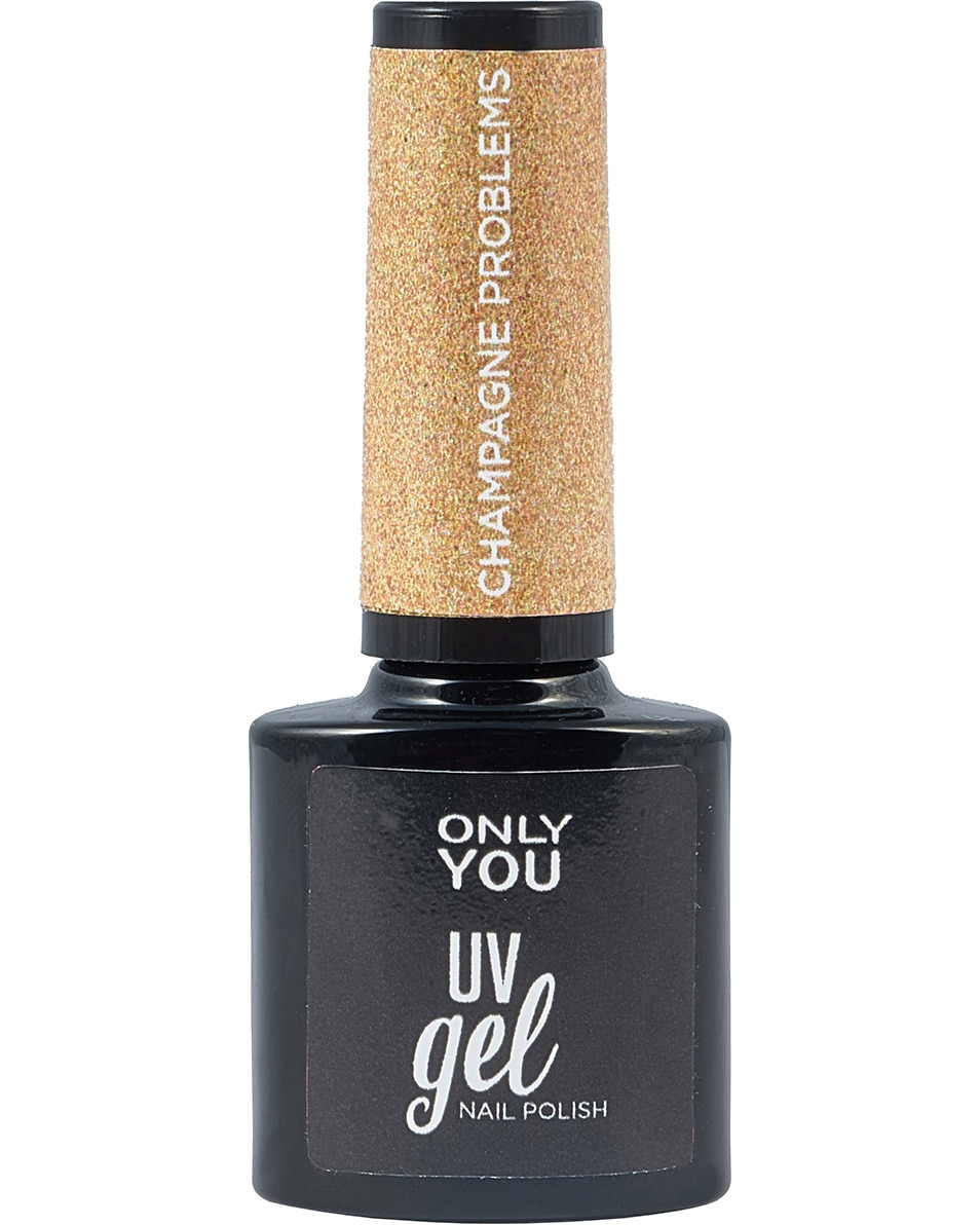 ONLY YOU LIMITED EDITION WINTER 23 UV GEL NAIL POLISH UV GEL NAIL POLISH - CHAMPAGNE PROBLEMS 002 RUBY WHISPER