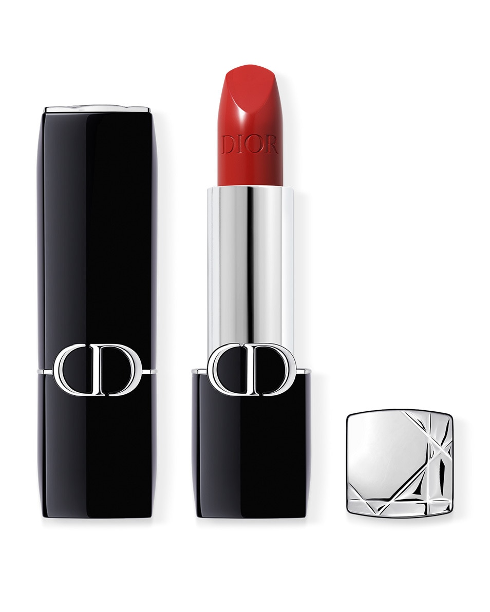 DIOR Rouge Dior Lipstick - comfort en langhoudend 743 ROUGE ZINNIA