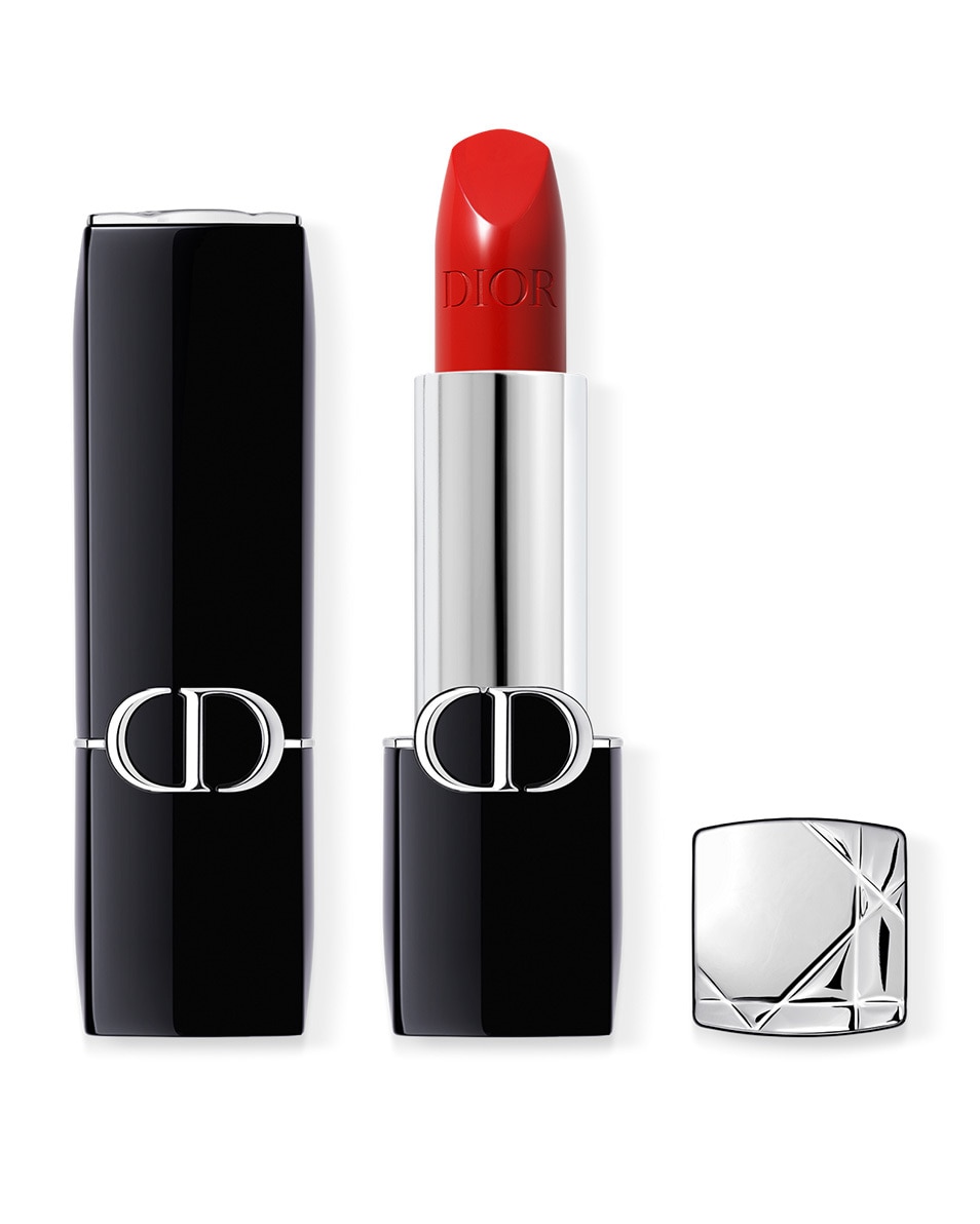 DIOR Rouge Dior Lipstick - comfort en langhoudend SATIN - 080 RED SMILE