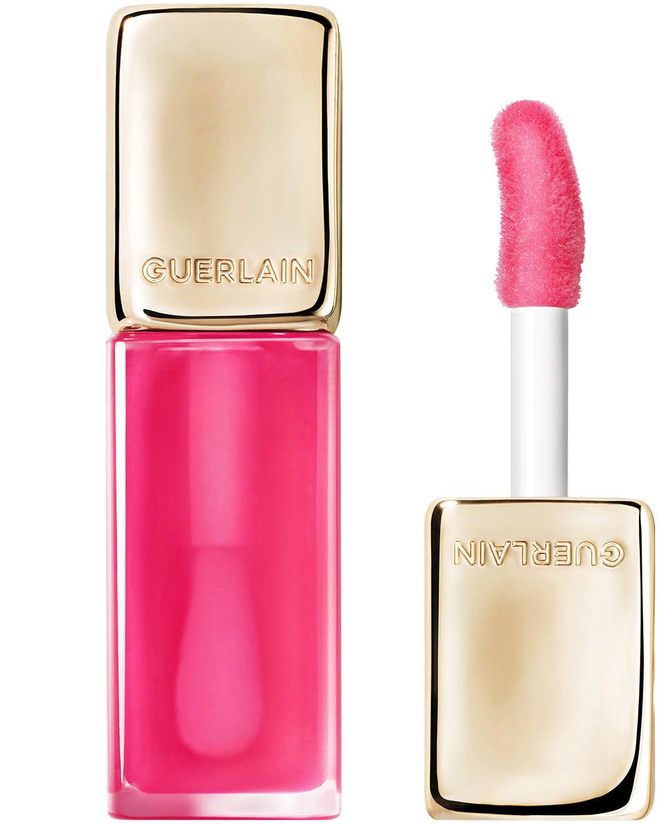 GUERLAIN KISSKISS BEE GLOW OIL MET HONING VERRIJKTE, GETINTE LIPOLIE 458 POP ROSE GLOW