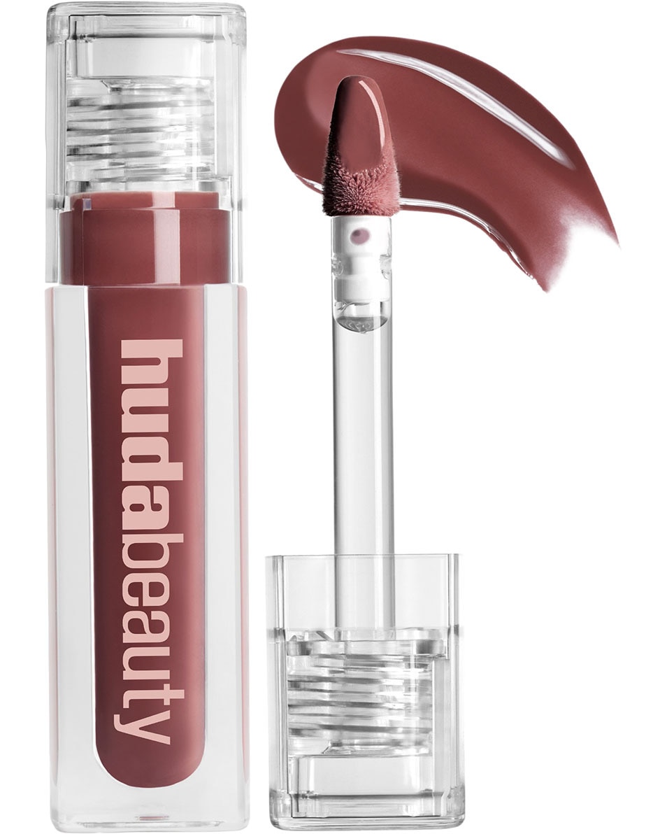 HUDA BEAUTY FAUX FILLER EXTRA SHINE LIP GLOSS POSH