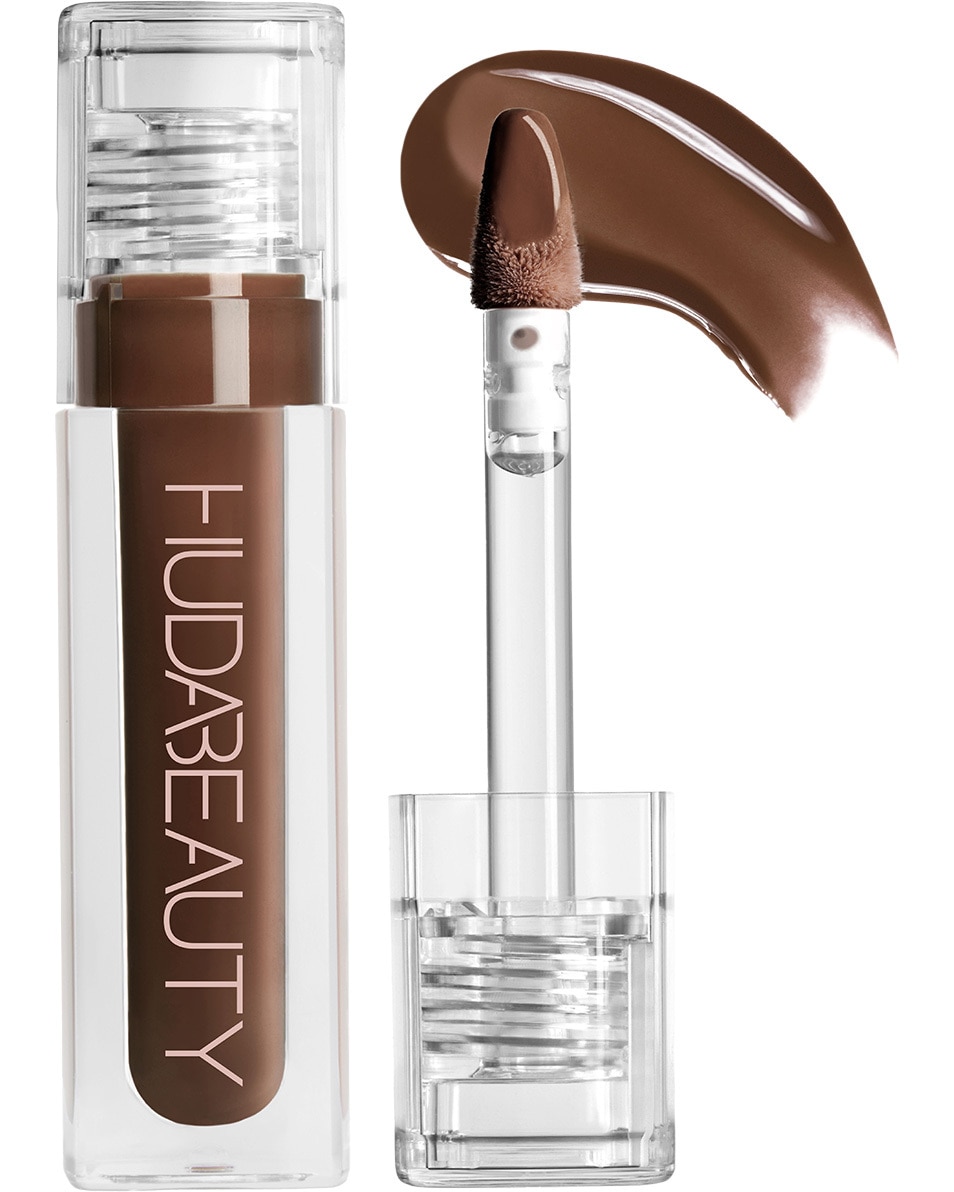 HUDA BEAUTY FAUX FILLER EXTRA SHINE LIP GLOSS COCO