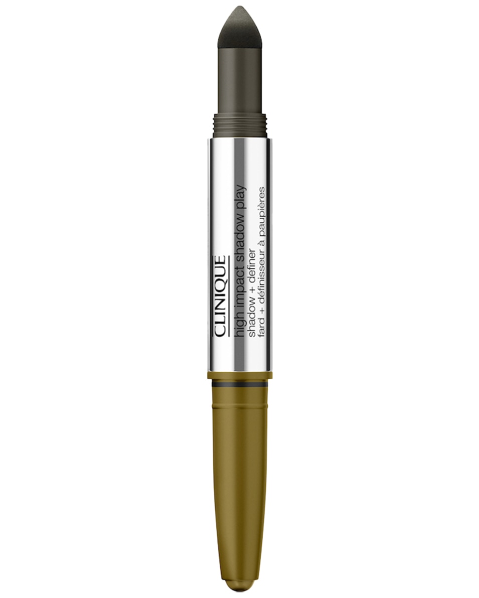 CLINIQUE High Impact Shadow Play™ Shadow + Definer Oogschaduwstick - gepigmenteerd & crèmeachtige finish MIXED GREENS