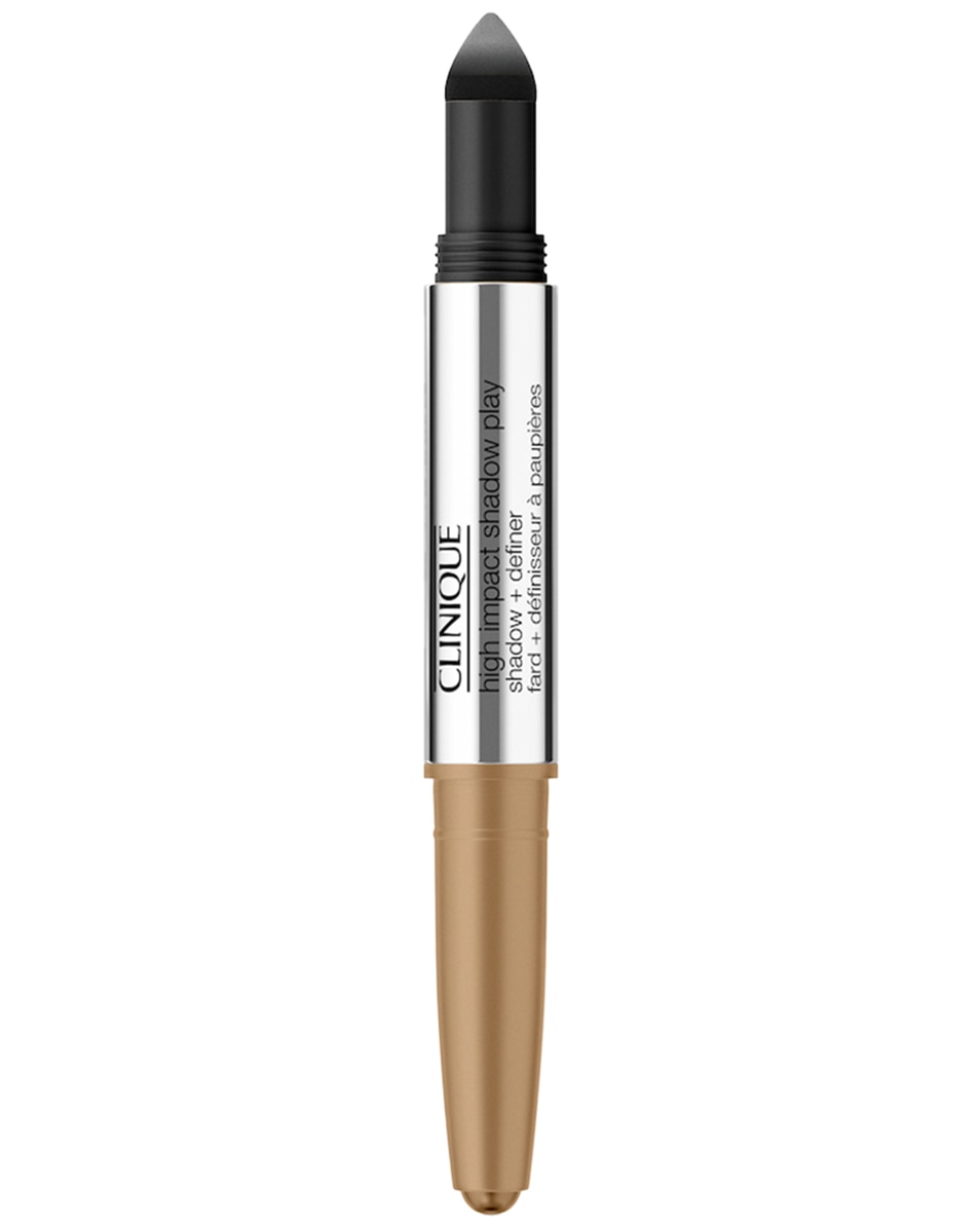 CLINIQUE High Impact Shadow Play™ Shadow + Definer Oogschaduwstick - gepigmenteerd & crèmeachtige finish CHAMPAGNE & CAVIAR