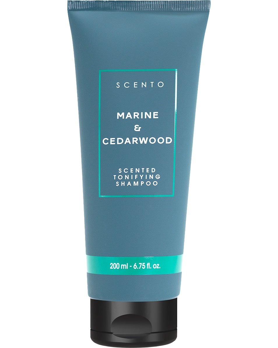 SCENTO Marine & Cedarwood tonifiërende shampoo 200 ML