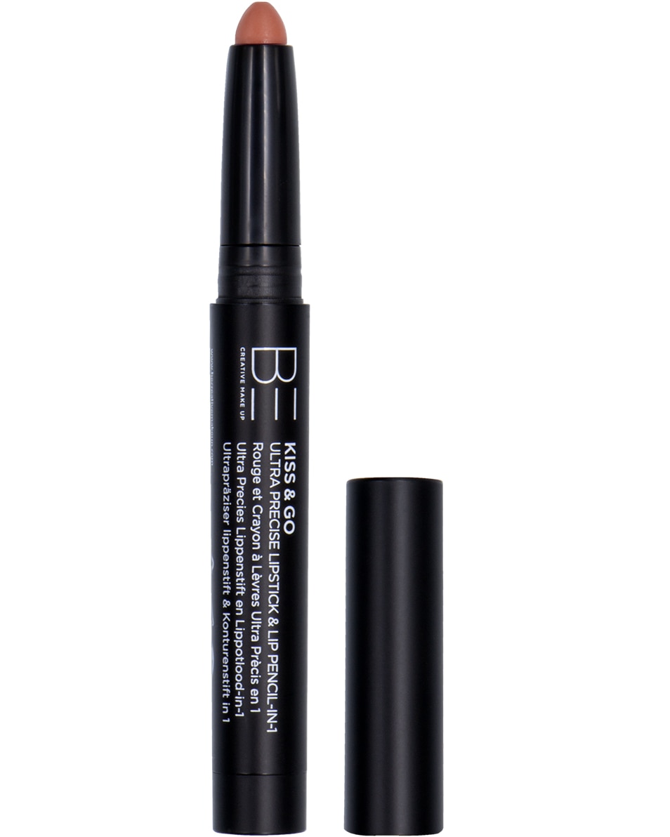 BE Creative Make Up KISS&GO Ultra precies lippenstift & lippotlood in 1 003 CINNAMON SWIRL