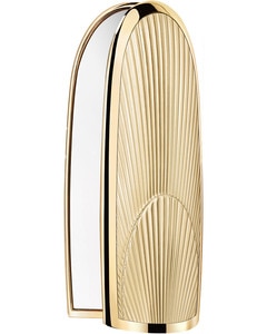 De sierlijke case met een dubbel spiegeltje