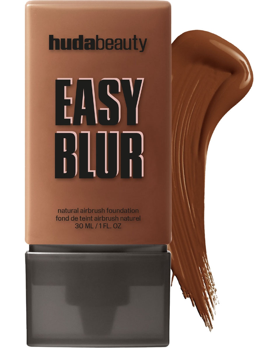 HUDA BEAUTY EASY BLUR NATURAL AIRBRUSH FOUNDATION 550 WARM - Hot Fudge