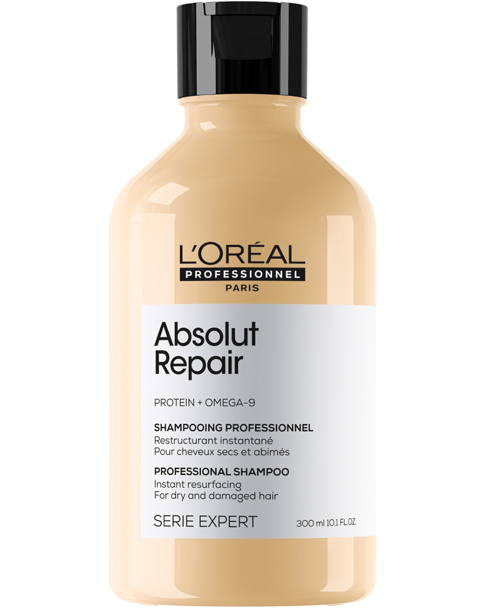 L'OREAL PROFESSIONNEL Absolut Repair Gold Shampoo instant repair droog en beschadigd haar 300 ML