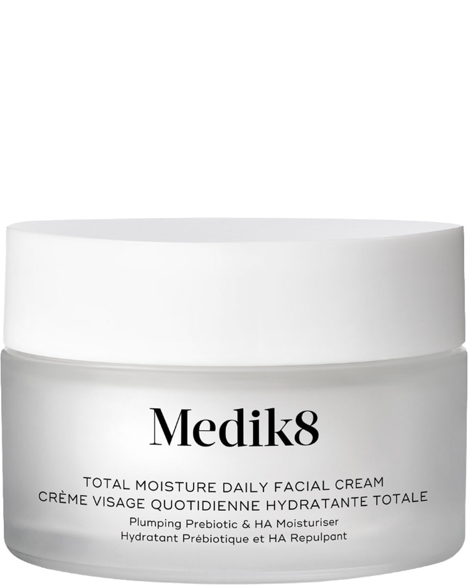 MEDIK8 Total Moisture Daily Facial Cream Multi-Layered Moisturiation with H.E.O. & Prebiotic Peptides 50 ML