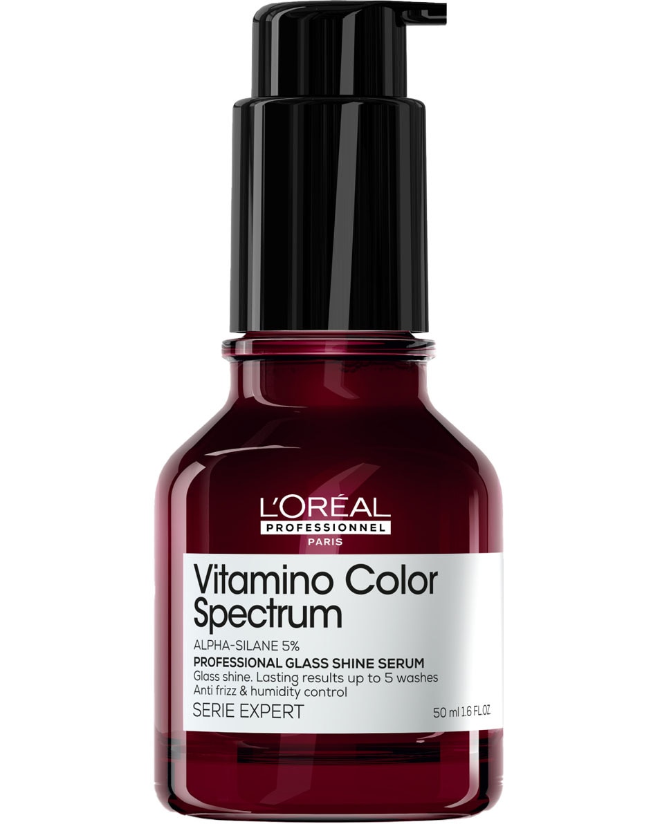 L'OREAL PROFESSIONNEL Vitamino Color Spectrum Glass Shine Serum - Beschermt Tegen Uv-Stralen, Frizz&Hitte 50 ML