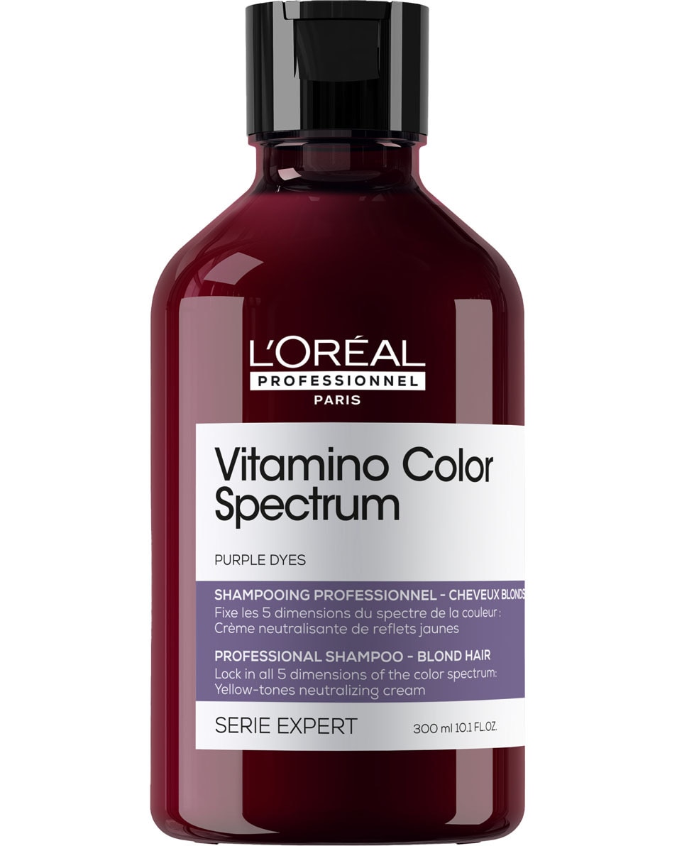 L'OREAL PROFESSIONNEL Vitamino Color Spectrum Paarse Shampoo - Voor Blonde Haarkleuren 300 ML