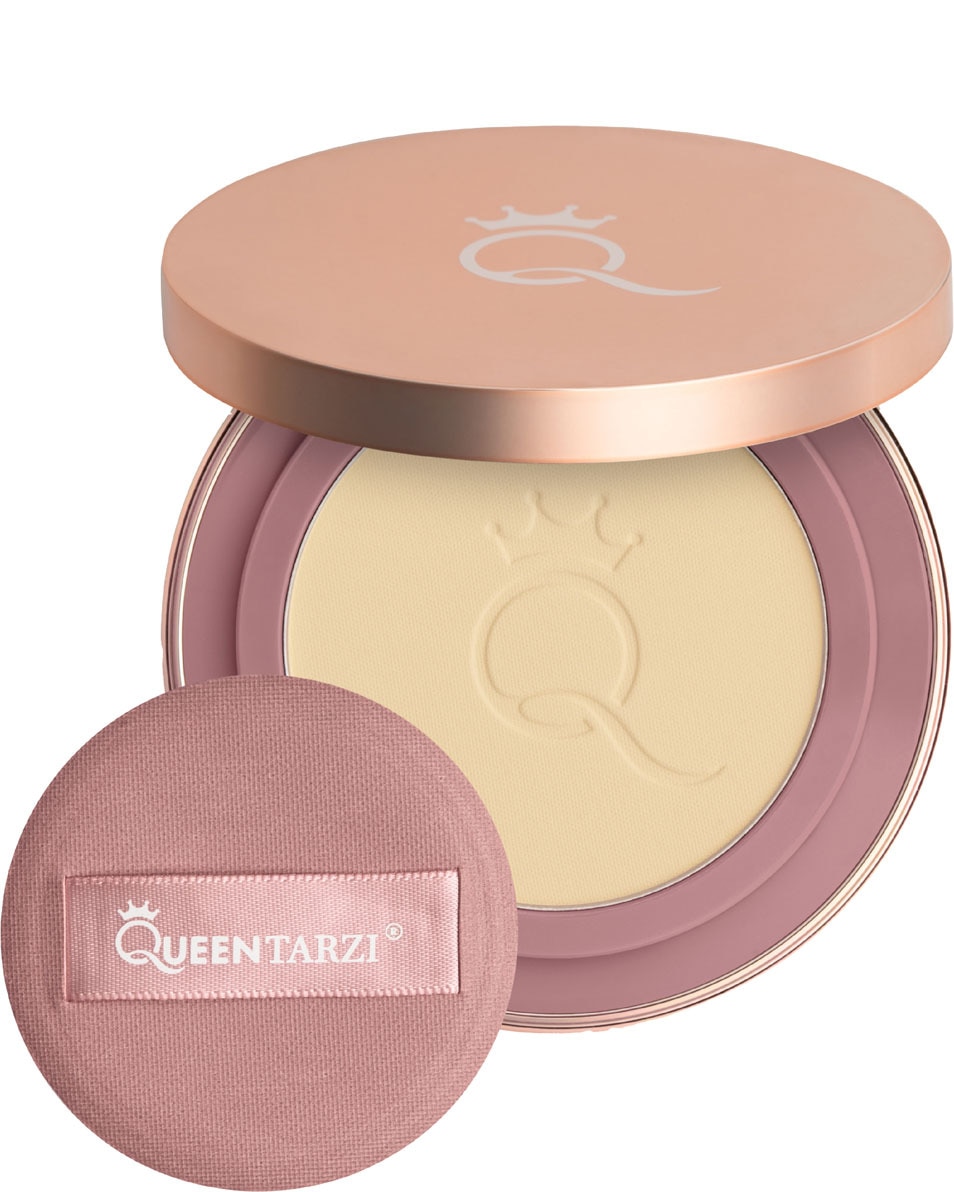 QUEEN TARZI The Dream Pressed Powder Translucent, Blurring & Brightening Pressed Powder Zard