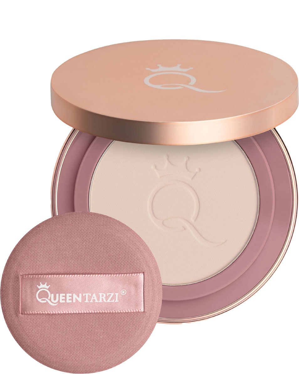 QUEEN TARZI The Dream Pressed Powder Translucent, Blurring & Brightening Pressed Powder 1_FAIR