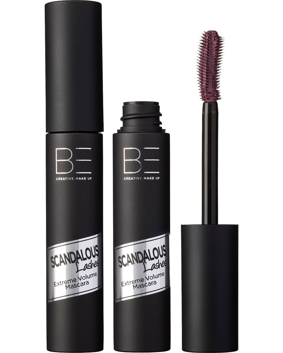Be Creative Make Up Midnight Cherry Collection Scandalous lashes extreme volume mascara Burgundy burgundy